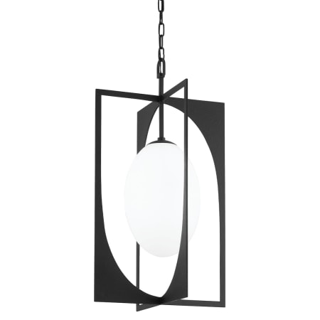 A large image of the Troy Lighting F1218 Iron Black