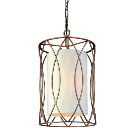 A large image of the Troy Lighting F1287 Silver Gold
