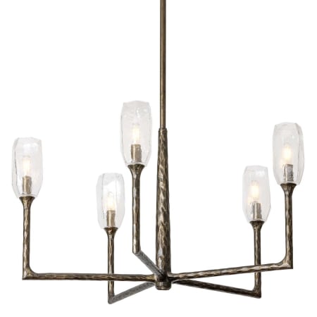 A large image of the Troy Lighting F1336 Black Patina Gold