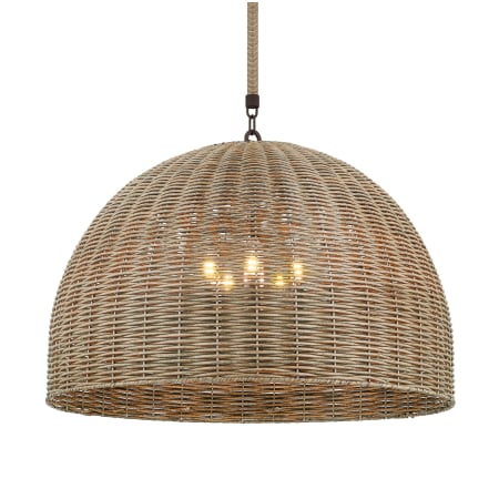 A large image of the Troy Lighting F2034 Textured Bronze