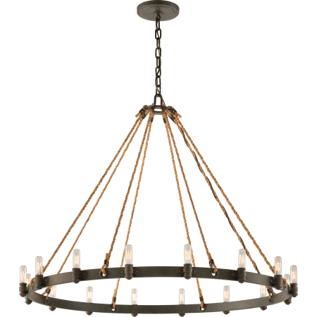 A large image of the Troy Lighting F3127 Shipyard Bronze