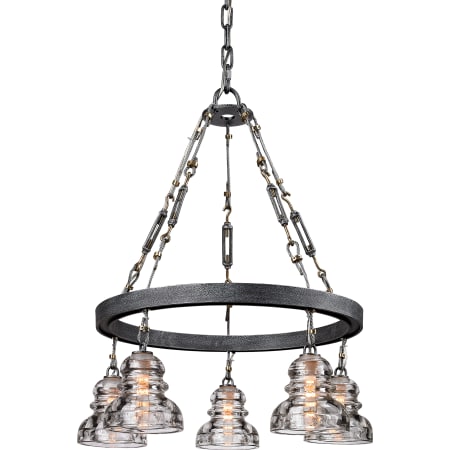 A large image of the Troy Lighting F3135 Old Silver