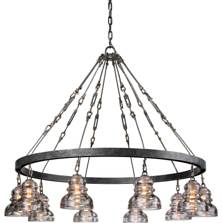 A large image of the Troy Lighting F3137 Old Silver