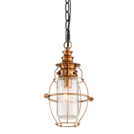 lighting troy harbor outdoor brass