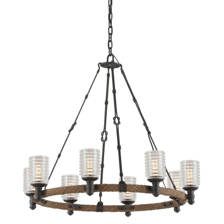 A large image of the Troy Lighting F4156 Shipyard Bronze