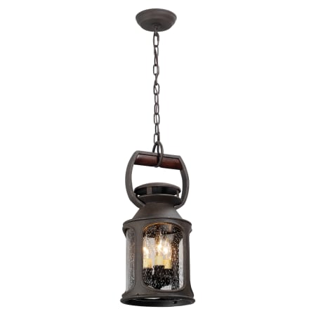 A large image of the Troy Lighting F4517 Centennial Rust
