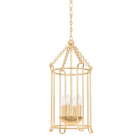 A large image of the Troy Lighting F4614 Vintage Gold Leaf