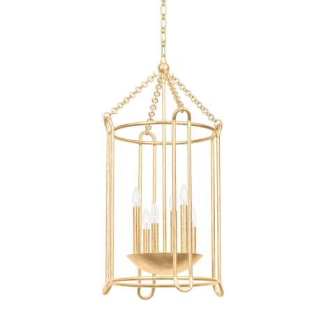 A large image of the Troy Lighting F4619 Vintage Gold Leaf