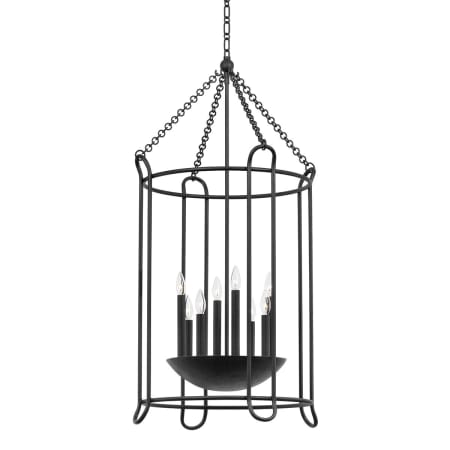 A large image of the Troy Lighting F4625 Black Iron