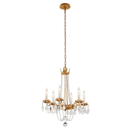 A large image of the Troy Lighting F5365 Distressed Gold Leaf