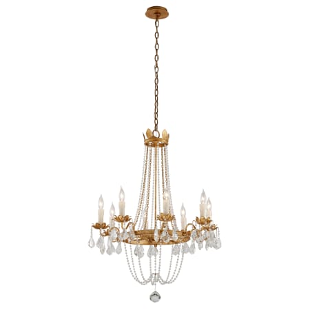 A large image of the Troy Lighting F5366 Distressed Gold Leaf