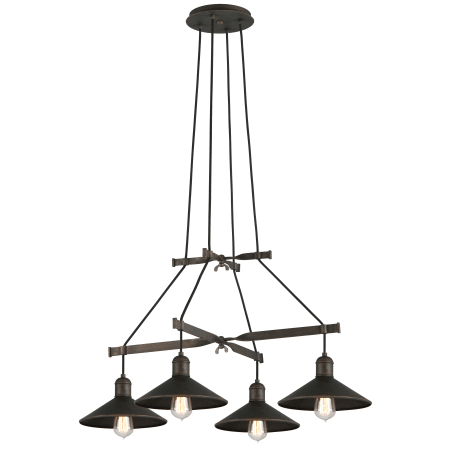 A large image of the Troy Lighting F5427 Vintage Bronze