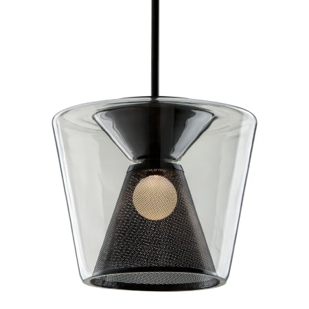 A large image of the Troy Lighting F5853 Satin Black