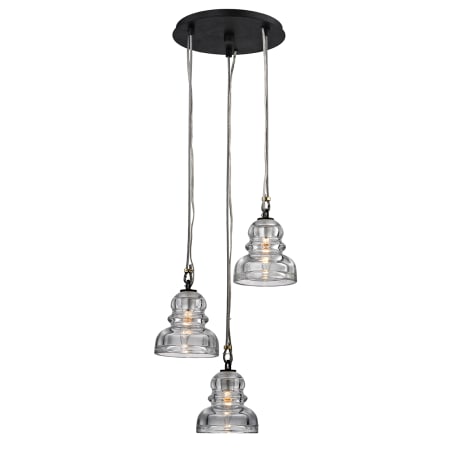 A large image of the Troy Lighting F6053 Deep Bronze