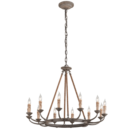 A large image of the Troy Lighting F6117 Earthen Bronze
