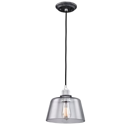 A large image of the Troy Lighting F6152 Old Silver / Polished Aluminum