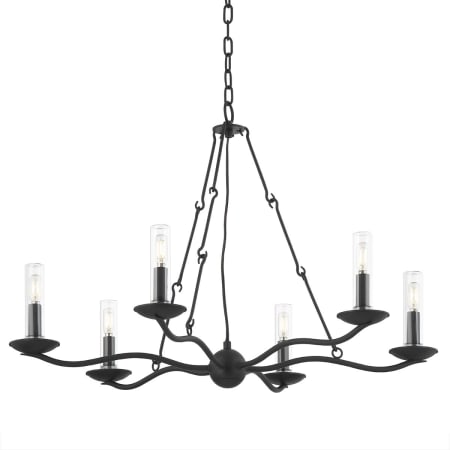 A large image of the Troy Lighting F6307 Forged Iron