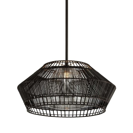 A large image of the Troy Lighting F6724 Dark Espresso