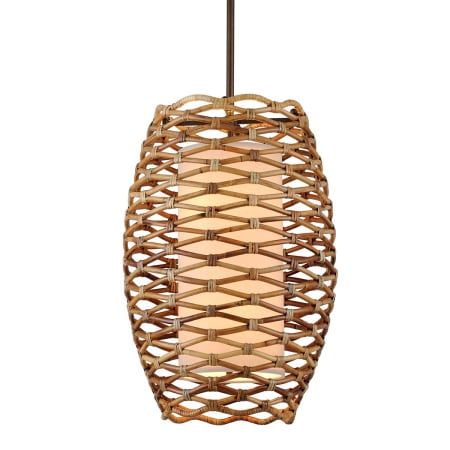 A large image of the Troy Lighting F6746 Bronze / Natural