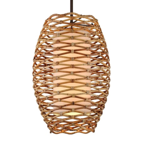 A large image of the Troy Lighting F6748 Bronze / Natural