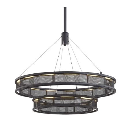 A large image of the Troy Lighting F6864 Modern Bronze