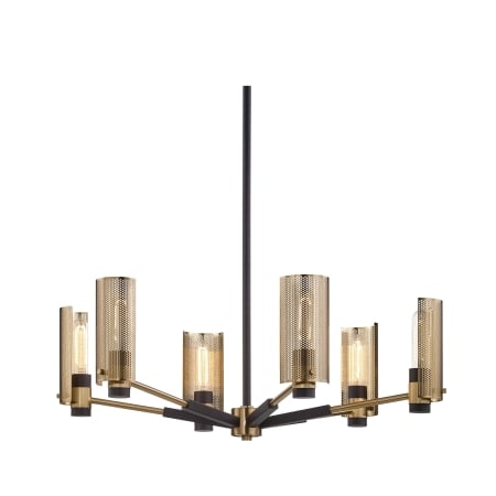 A large image of the Troy Lighting F6876 Modern Bronze / Aged Brass