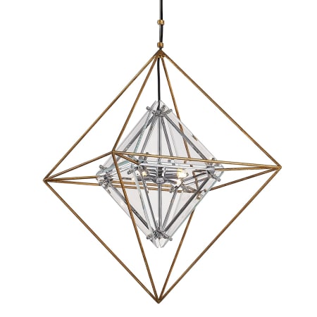 A large image of the Troy Lighting F7145 Gold Leaf