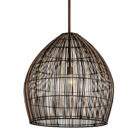 A large image of the Troy Lighting F7531 Bronze