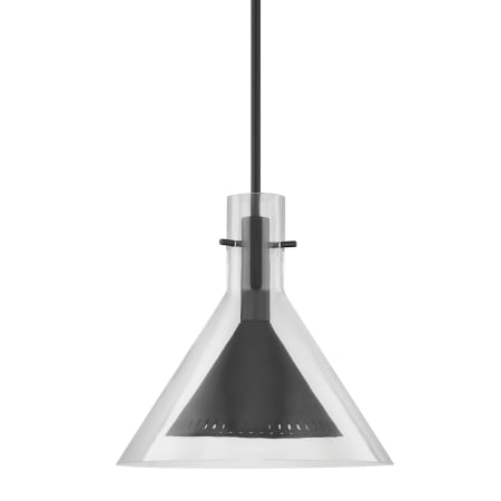 A large image of the Troy Lighting F7663 Satin Black