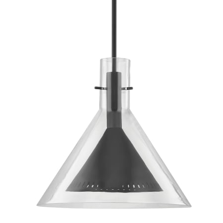 A large image of the Troy Lighting F7666 Satin Black