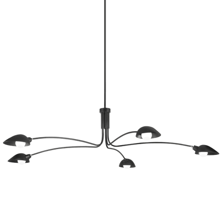 A large image of the Troy Lighting F7815 Satin Black