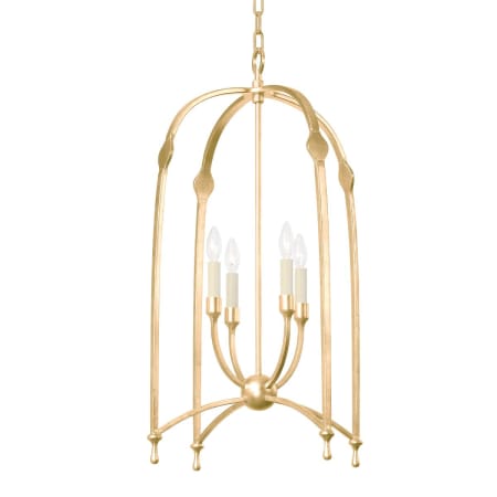 A large image of the Troy Lighting F8821 Vintage Gold Leaf