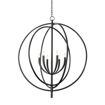 A large image of the Troy Lighting F8840 Black Iron