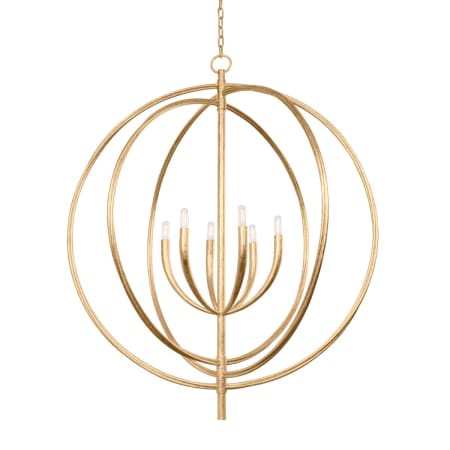 A large image of the Troy Lighting F8840 Vintage Gold Leaf