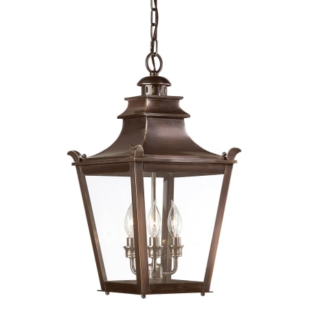 A large image of the Troy Lighting F9498 English Bronze