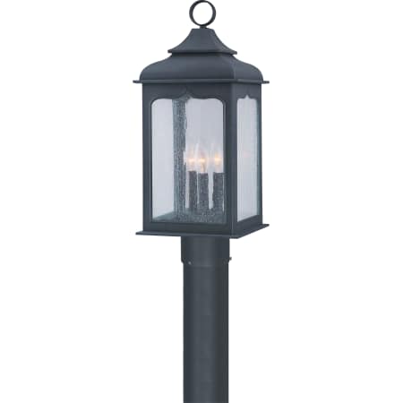 A large image of the Troy Lighting P2015 Colonial Iron Incandescent