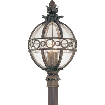 A large image of the Troy Lighting P5006 Campanile Bronze