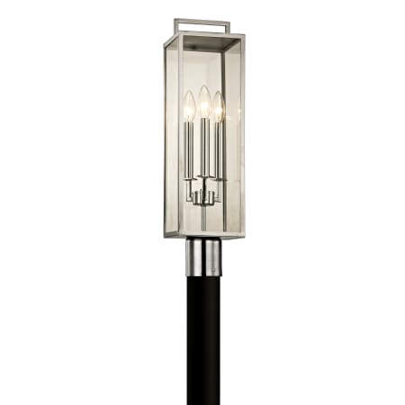 A large image of the Troy Lighting P6535 Polished Stainless Steel