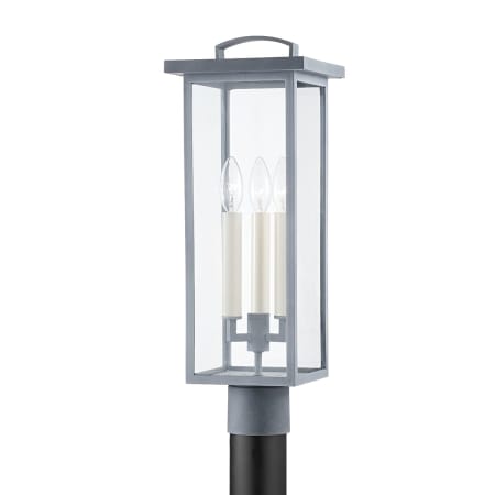 A large image of the Troy Lighting P7524 Weathered Zinc