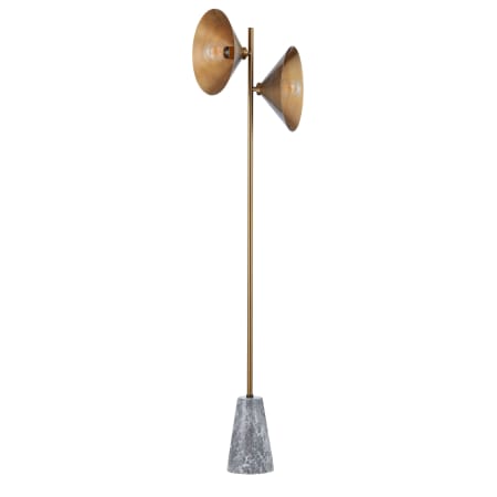 A large image of the Troy Lighting PFL1064 Patina Brass