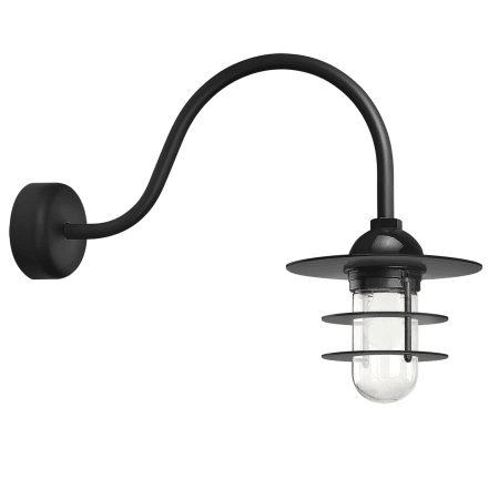 Troy Rlm Lighting Rrs10mbk2ll23 Black Retro Industrial Single Light 21 Tall Outdoor Wall Sconce With Gooseneck Lightingdirect Com Troy Rlm Lighting Rrs10mbk2ll23 Black, Troy Rlm Outdoor Lighting
