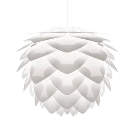 A large image of the UMAGE 02007 Silvia Hanging White with White Canopy