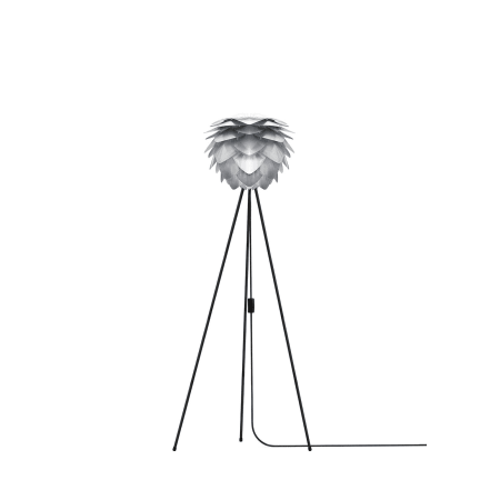 A large image of the UMAGE 02054 Silvia Mini Freestanding Steel with Black Floor Tripod