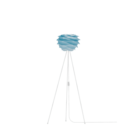 A large image of the UMAGE 02061 Carmina Mini Freestanding Azure with White Floor Tripod