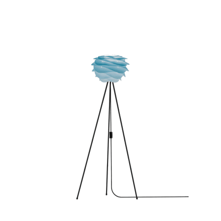 A large image of the UMAGE 02061 Carmina Mini Freestanding Azure with Black Floor Tripod