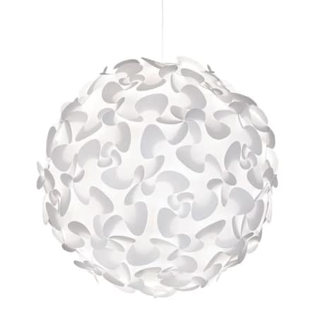 A large image of the UMAGE 02065 Lora XL Hanging White with White Canopy