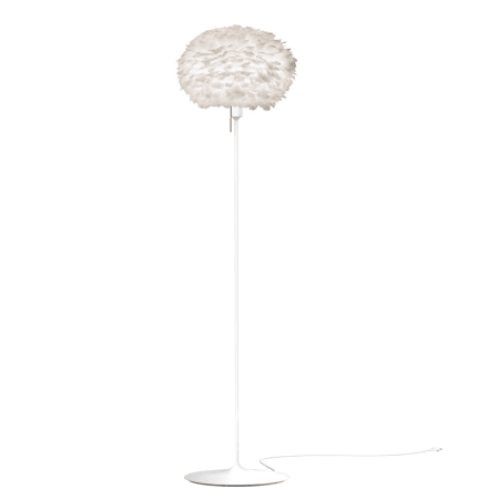 A large image of the UMAGE Eos Medium Floor Lamp White / White