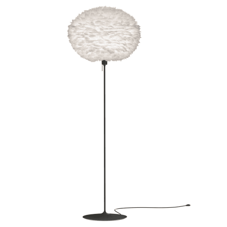 A large image of the UMAGE Eos Large Floor Lamp Black / White