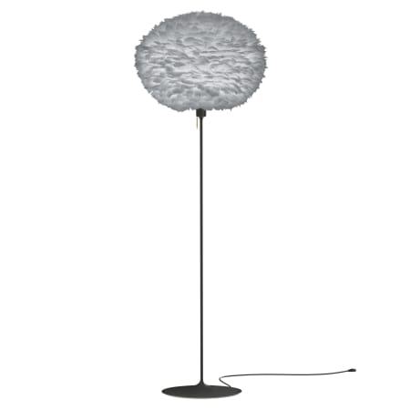 A large image of the UMAGE Eos Large Floor Lamp Black / Grey