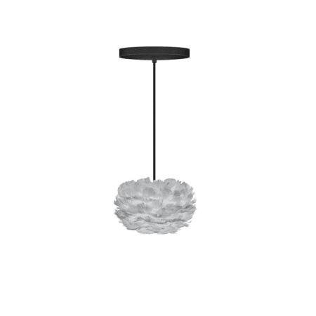 A large image of the UMAGE 3012 Eos Micro Hanging Grey with Black Cord